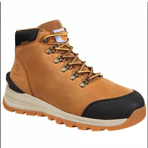 NEW CARHARTT men's gilmore soft toe hiking boot - medium width in tan - Picture 3 of 4